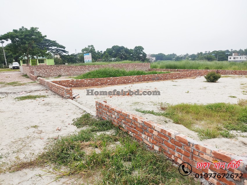 Residential land sale in Dhaka Sun City@2.5 katha