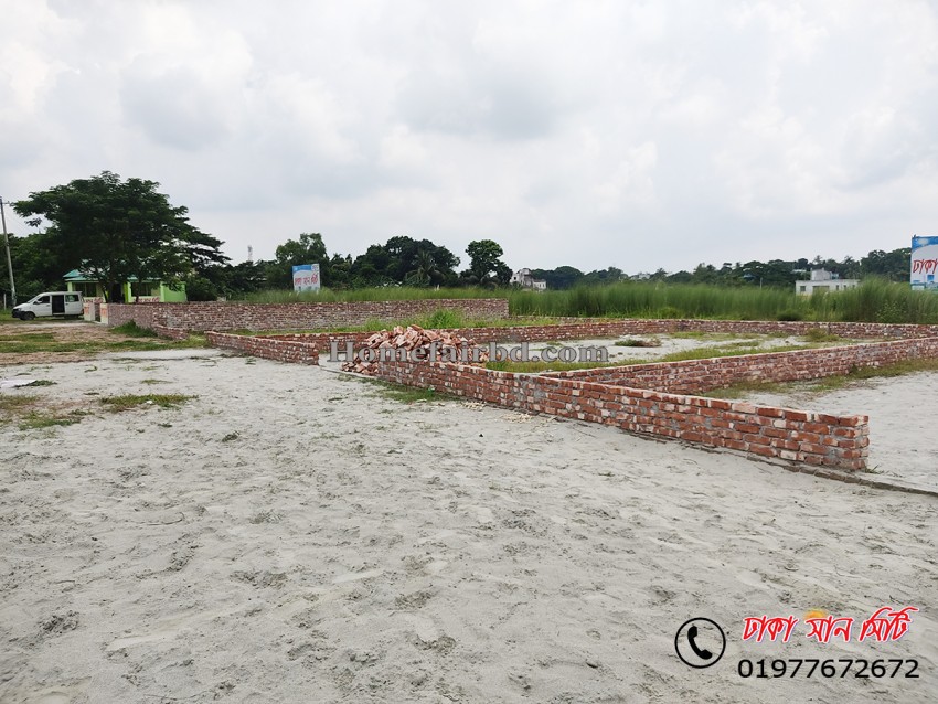 Residential land sale in Dhaka Sun City@2.5 katha