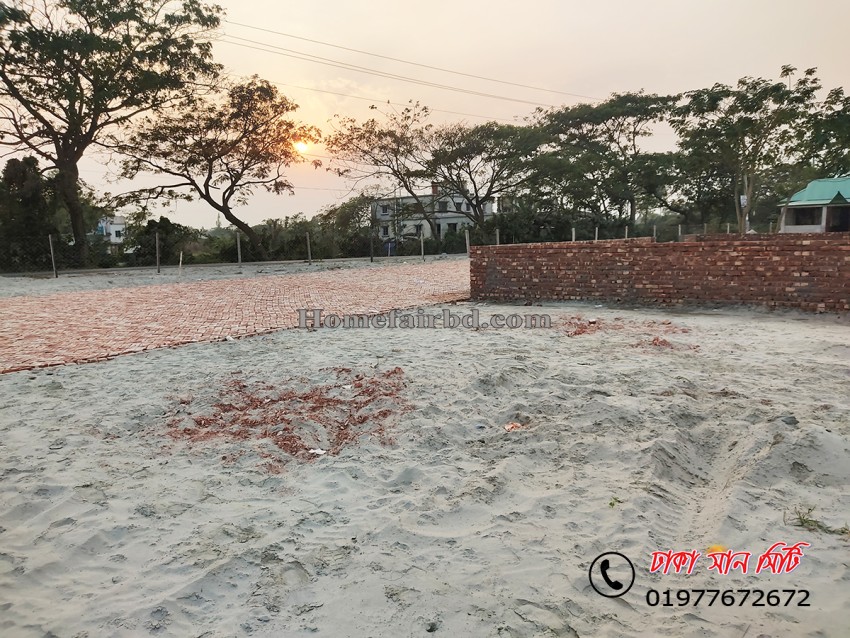 Residential land sale in Dhaka Sun City@2.5 katha