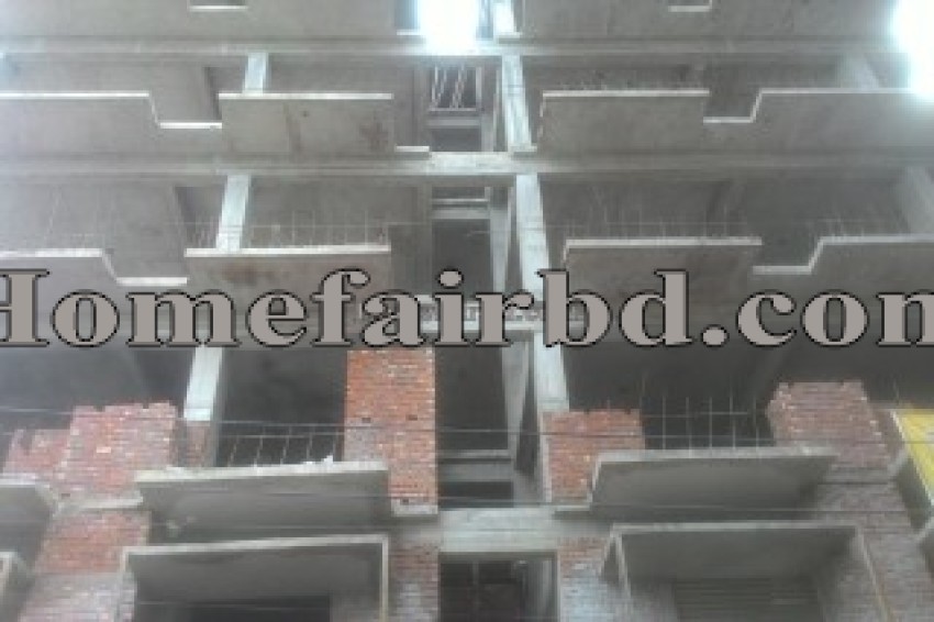 Ready flat for sale in Nabi nagar,Mohammadpur@1130 sqft