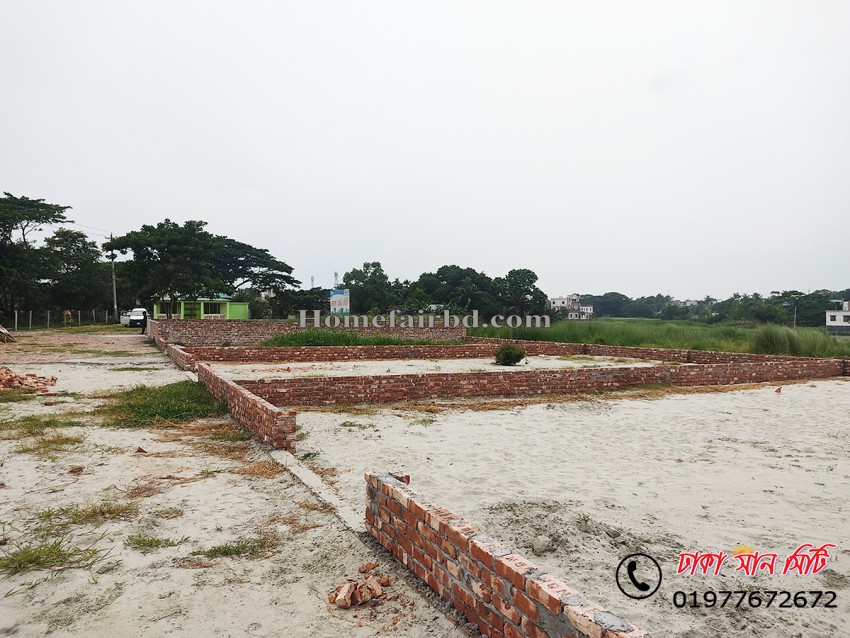 Commercial plot sale in Dhaka Sun City@3 Katha