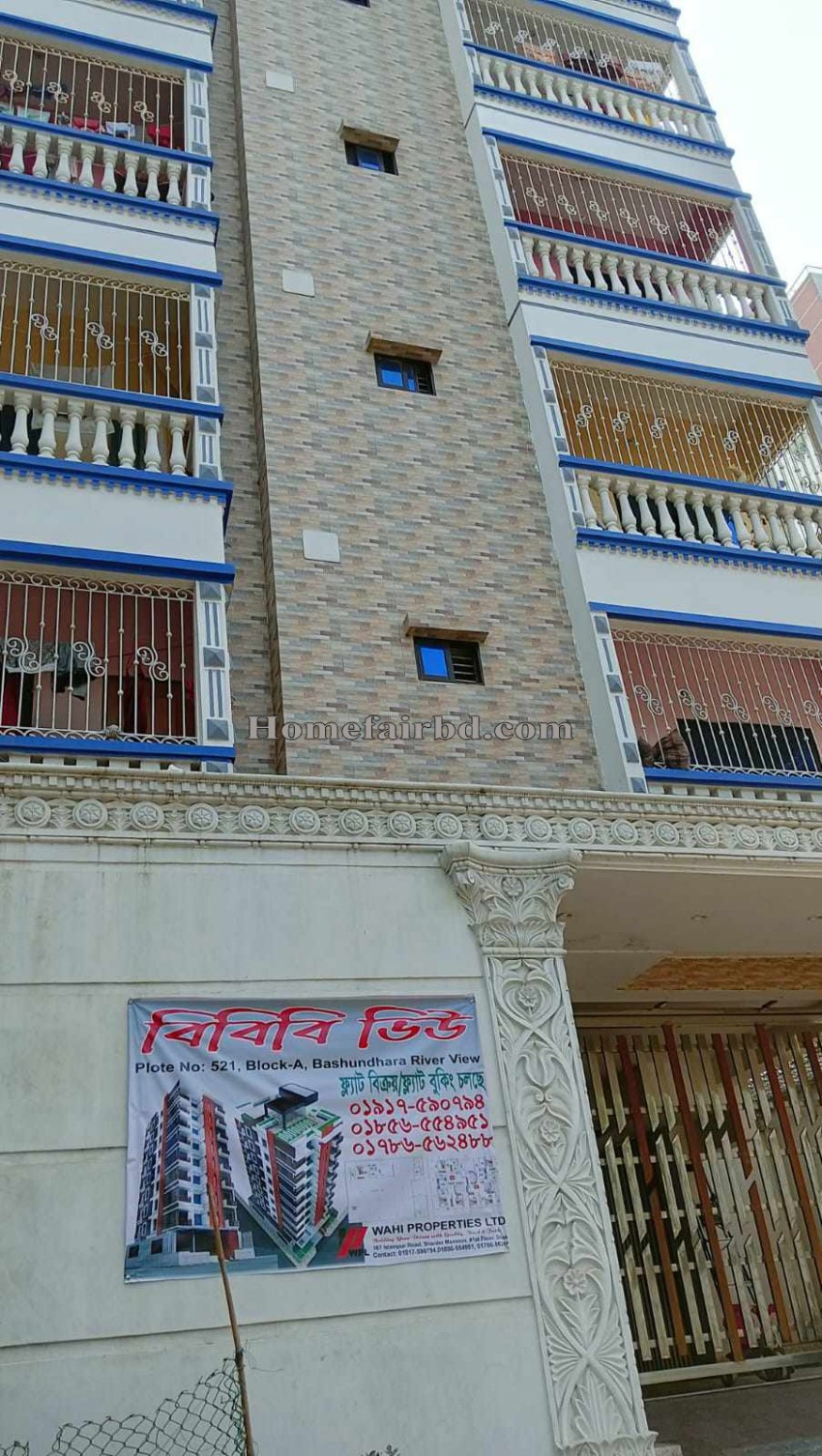 Semi ready flat in Bashundhara River View Block-A