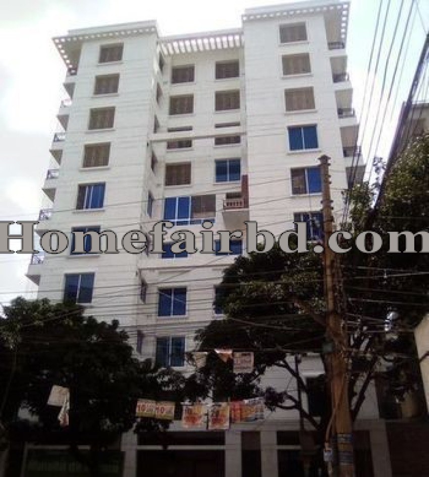 Ready flat for sale in Kazipara@1643 sqft