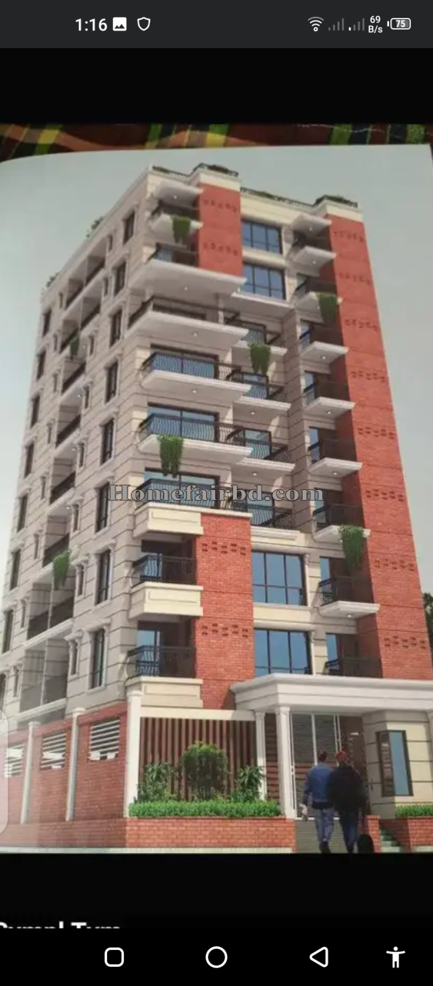 South facing corner flat near at metro station, Pallabi