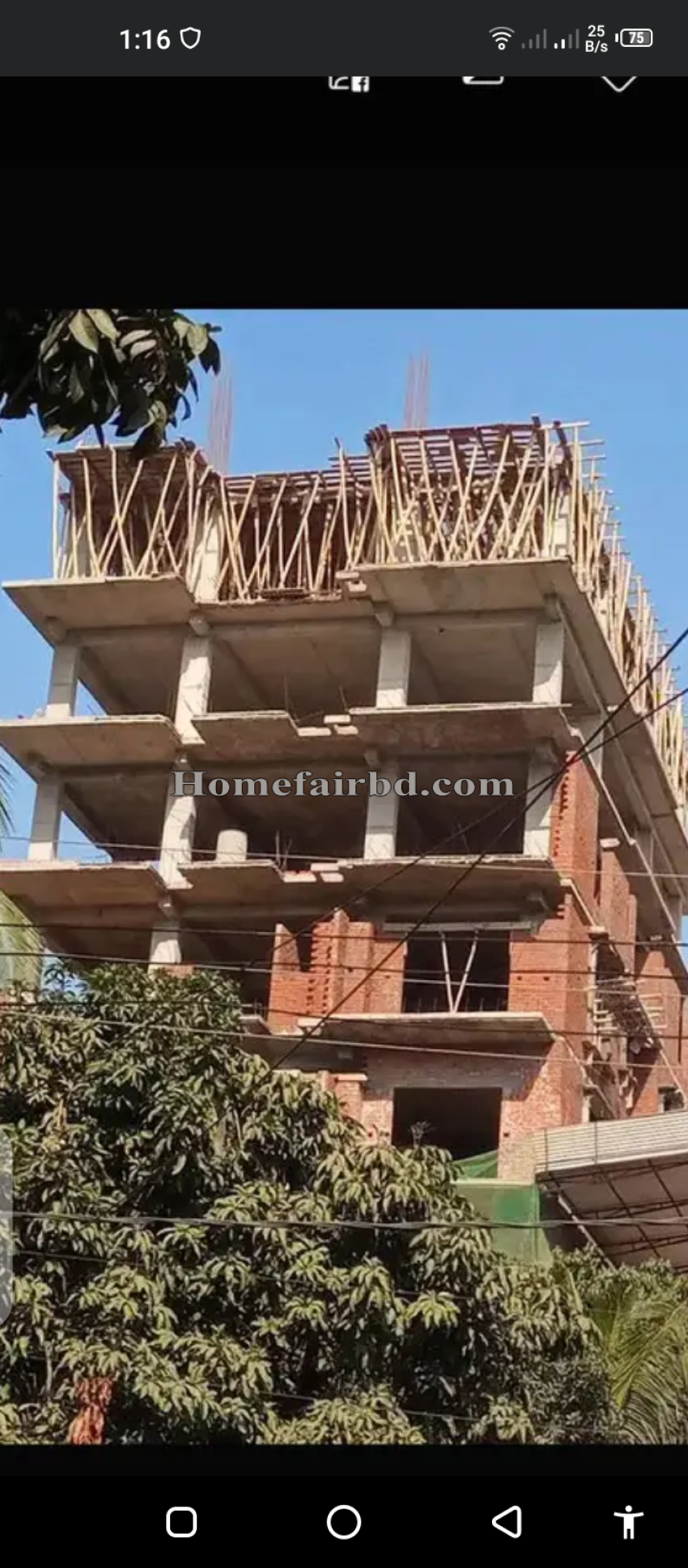 South facing corner flat near at metro station, Pallabi