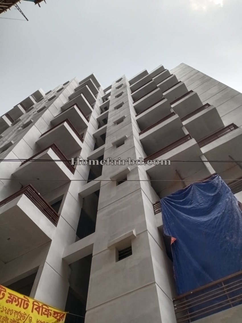 Ready flat for sale in Kallyanpur@1250 sqft