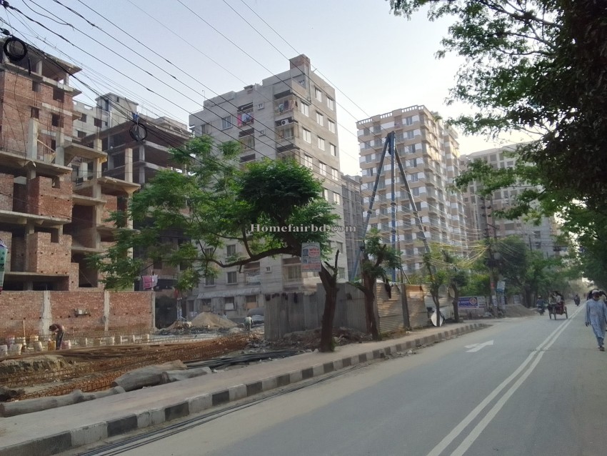 2160 sqft corner flat sale at Mohammadpur