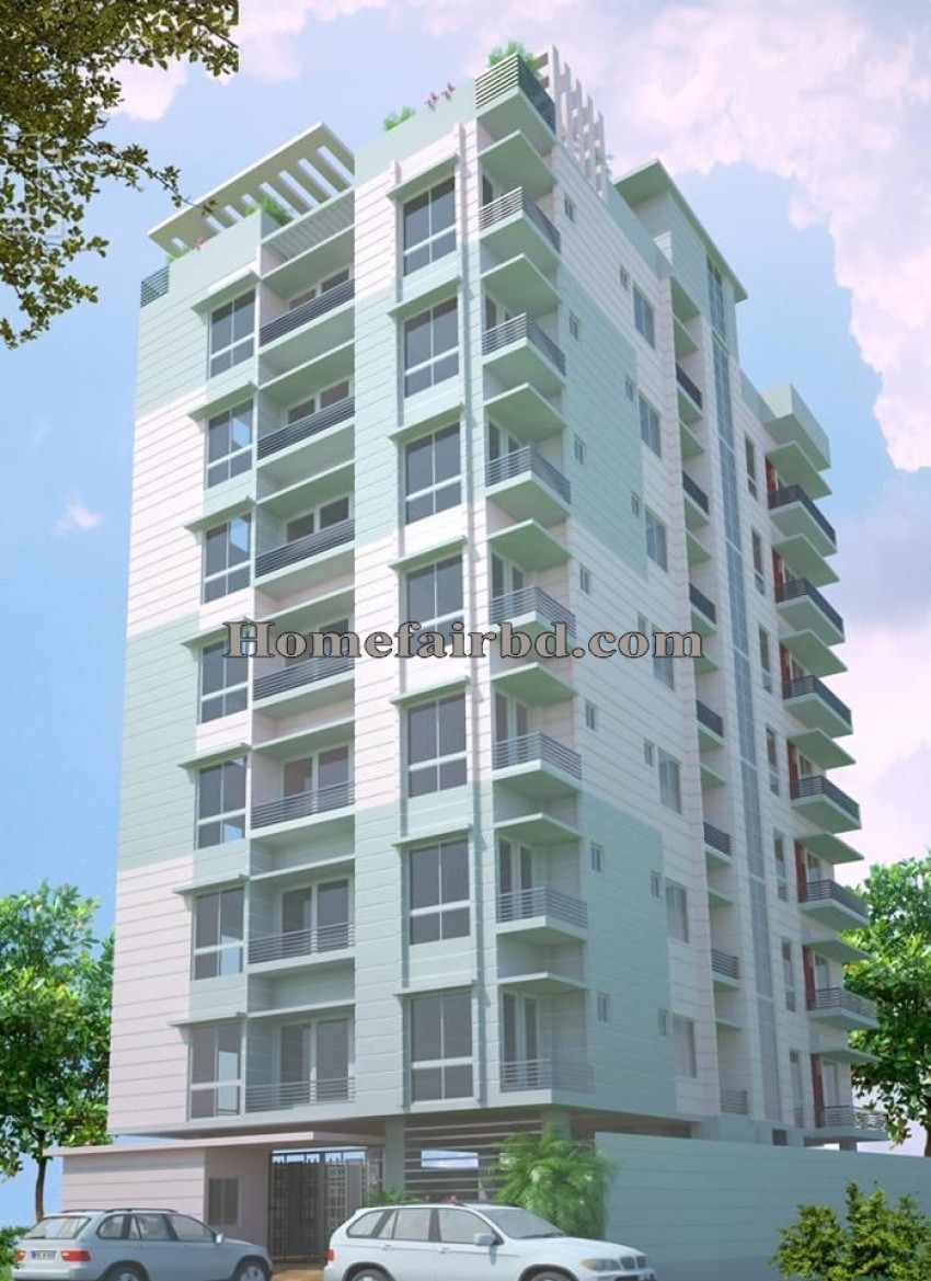 1175 Sft - 3bdrm Apartment  (Anandanagar-Aftabnagar) 