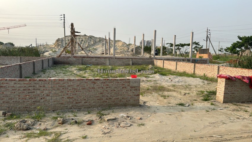 10 Katha Plot Sales M Block Bashundhara